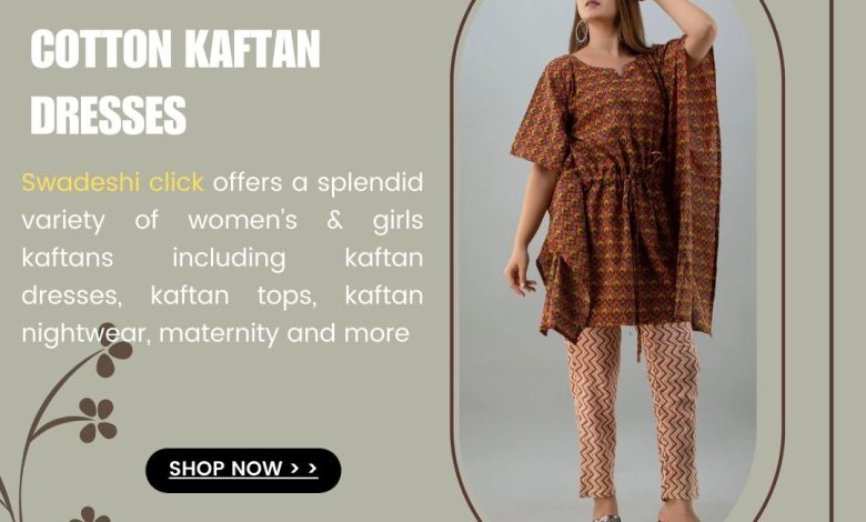 cotton kaftan dresses