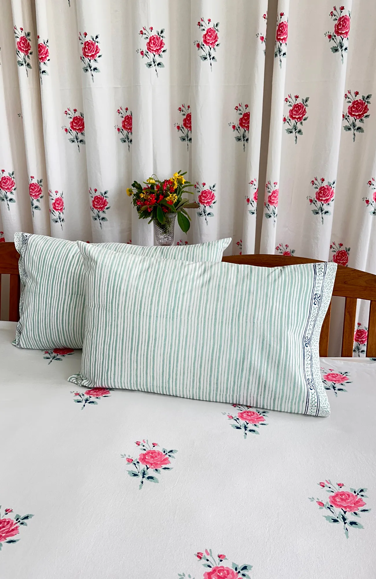 Printed pillow cases