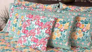 hand-block print cushion covers online